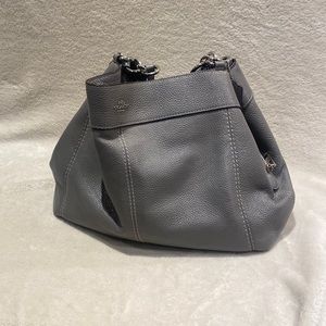 Gray Coach Purse